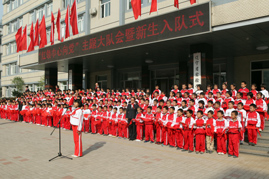 我校召开“红领巾心向党”主题大队会