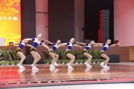 我校健美操队在省赛中荣获佳绩