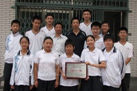2007年沈阳市中小学生乒乓球比赛